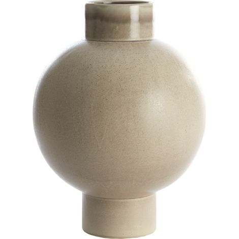 Light & Living ZELATA Keramikvase Sand – Ø34x46 cm