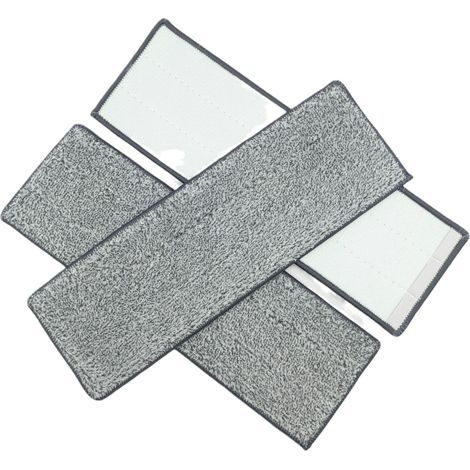Lot de 3 housses en microfibre ultra absorbantes pour nettoyage mains libres - Dimensions 32x12 cm (1/5)