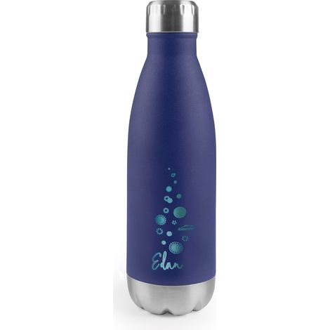 BOTTIGLIA TERMICA INOX EDAN NAVY - 500 ML