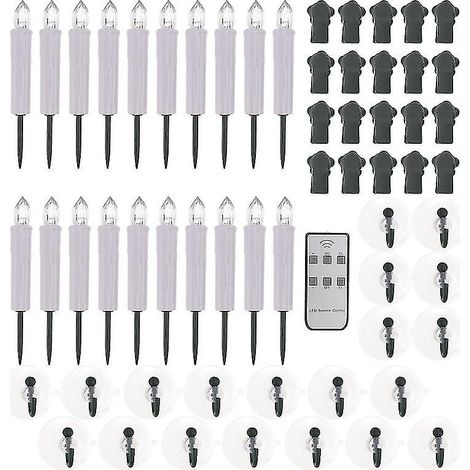 1 lot de bougies d'Halloween pour décorations d'Halloween (1/3)