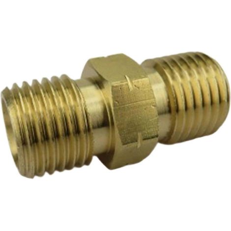 Adaptateurs réducteurs de gaz en cuivre multifonctionnels, filetage interne 3/8 pouce, filetage externe 1/4 pouce, pas à gauche, pour systèmes au propane - Bon (1/5)