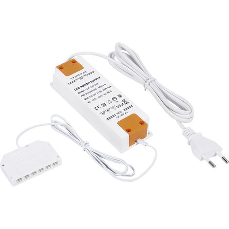 LED Transformator 12 VDC / 33 W Netzgerät mit 6-fach Verteiler