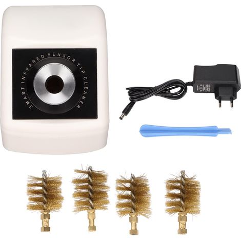 Nettoyeur automatique pour fer à souder 200Q, embout de soudure, outil de réparation, prise UE 100-240V (1/5)
