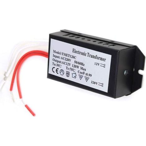 Transformateur électronique 220V à 12V, Alimentation 12V 10A 12V Convertisseur de Tension D'alimentation Pilote D'alimentation Intelligent (120W) (1/5)