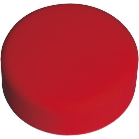 Sealey Buffing & Polishing Foam Head Hook-and-Loop �150 x 50mm Red/Ultra-Soft PTCCHV150R