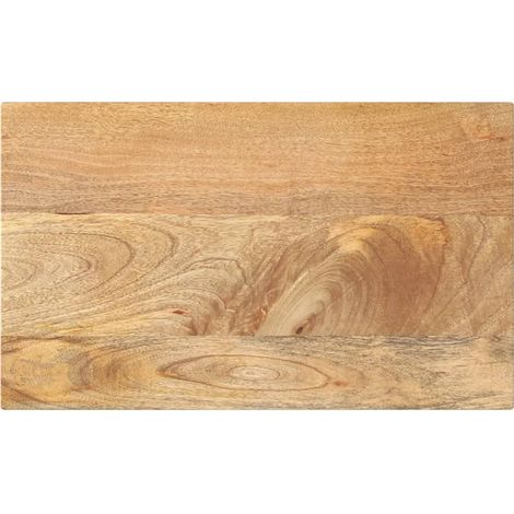 Tablero de mesa rectangular madera maciza mango 40x30x2,5 cm vidaXL