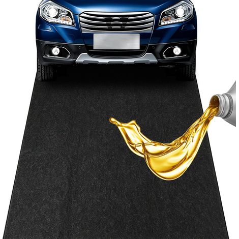 Tapis de Sol de Garage 60x90 cm, Tapis Absorbant l'huile Extra épais 0,4 cm, Tapis de Garage avec dos en Caoutchouc, Antidérapant, Imperméable et Résistant à l'huile Moteur (1/5)