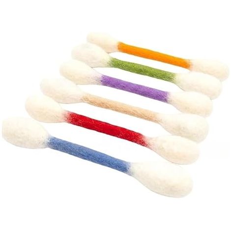 Chat Herbe à Chat en Coton, Jouet Chats Interactif Nettoyer Les Dents Jeu Exercice Dentition, Chatons, 16 cm (1/5)