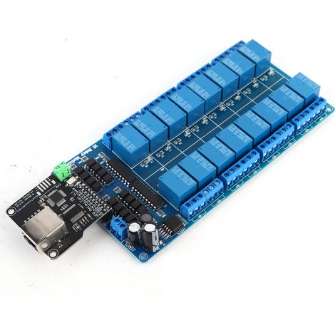 Module de contrôle Ethernet + relais 16 canaux (1/3)