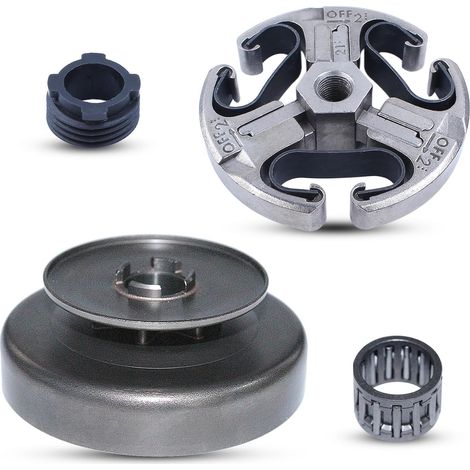 Tambour d'embrayage 3/8 avec assemblage d'embrayage pour tronçonneuse Husqvarna 61 268 272 Remplacer 503650901 503744402 (1/5)