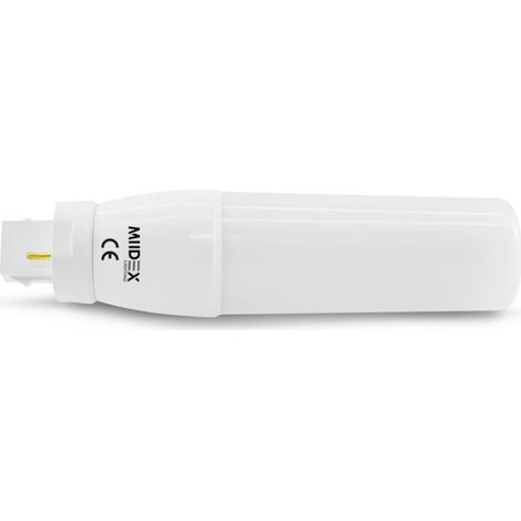 Ampoule LED G24 PIN2 12W Miidex Lighting® blanc-neutre-4000k - non-dimmable (1/7)