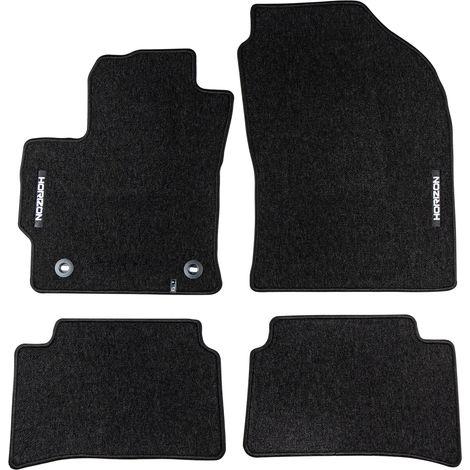 Tapis de sol pour Toyota Corolla HB Hybrid 2019-2025 Velours Noir 4Pcs (1/5)