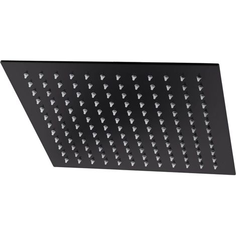Lineabeta - Pommeau de douche carré plat Supioni 25x25cm en acier