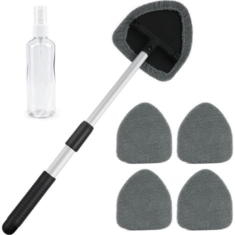 Brosse de Fenêtre de Nettoyage à Manche Pivotante à 180° et Extensible (1/5)