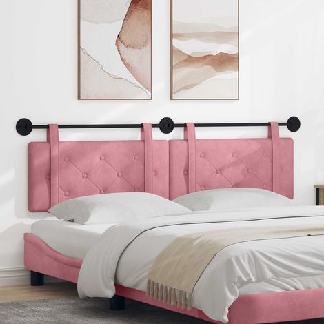 Hängevorderseite Rosa Samt