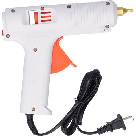 Pistolet à colle thermofusible haute puissance de qualité industrielle à température réglable, 11 mm, 110 W, 100-240 V, prise standard américaine. (1/5)