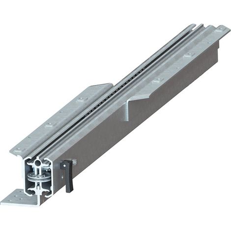 guia mesa extensible kombi 47 h82 980mm bidi con freno 3 tableros x 500mm. carga 90kgs. (1/5)