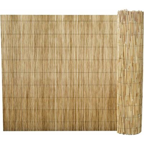 Cloture de jardin en roseau 500 x 125 cm (1/5)