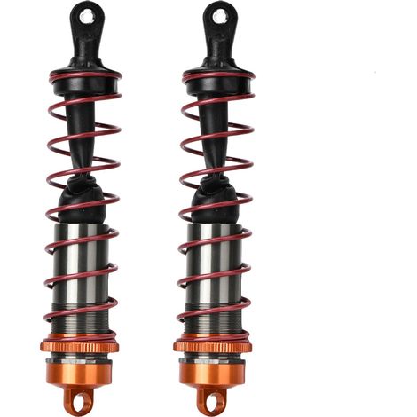 2 pièces Amortisseurs Métalliques pour Voiture RC 1/8, Pièces Détachées Accessoires (120mm) (1/5)
