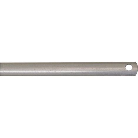 Kremonestange Map Stahl verchromt 135 cm Querschnitt 16x6 mm