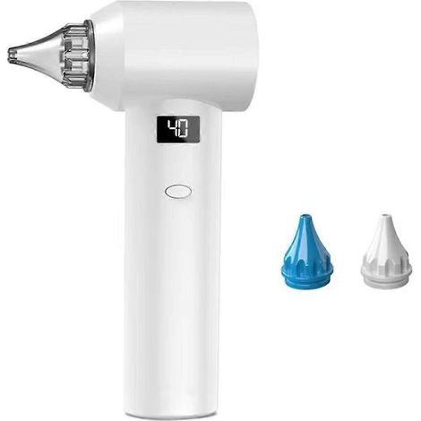 Sèche-oreilles intelligent, compatible avec les entrées d'eau pendant la natation et la douche, sèche-oreilles électrique à air chaud, sèche le conduit auditif. (1/5)