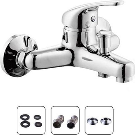 Cleafe - Rubinetto Miscelatore Esterno Bari 52928 Monocomando Monoforo Rubinetteria - (1/4)