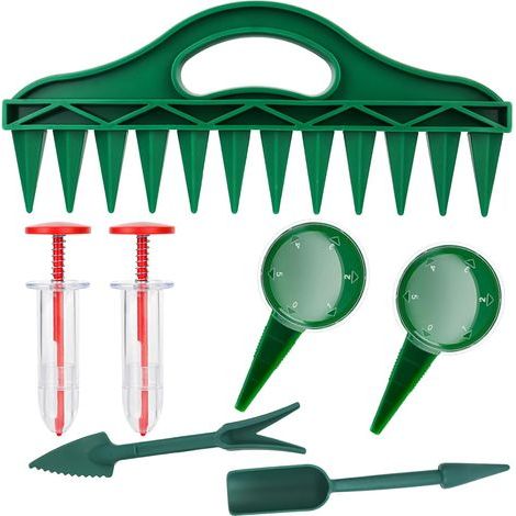 7 Pcs Distributeur de Graines Manuel Mini Semoir à Semences a, Outil de Jardin Précision pour Légumes, Fleurs et Petites Graines Plantation Facile en Potager, Jardinière ou Ferme (1/4)