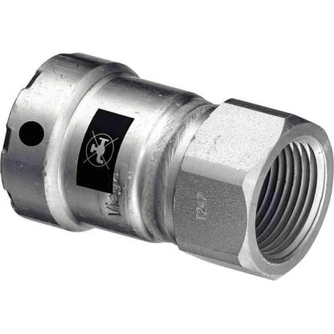 Raccord Viega dn15 1/2 x 1/2 acciaio zincato impermeabile