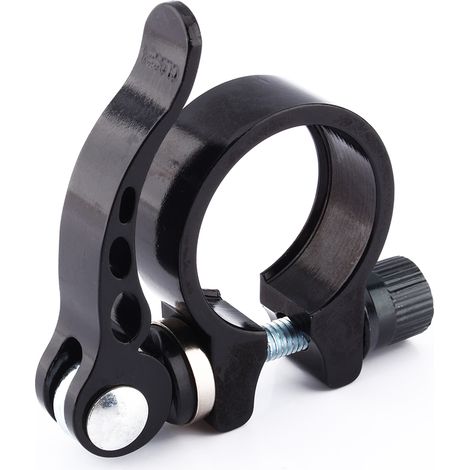 Morsetto reggisella per mountain bike in lega da 31,8 mm, resistente e facile da installare. (1/5)