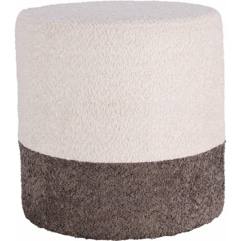 Home-Styling-Collection Puff Redondo Azul 35 x 35 cm