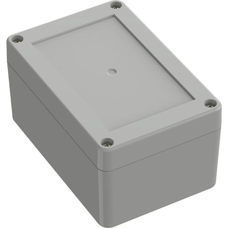 TRU COMPONENTS TC-10860584 Universal-Gehäuse 120 x 80 x 60.20 ABS Lichtgrau 1 St. (1/2)