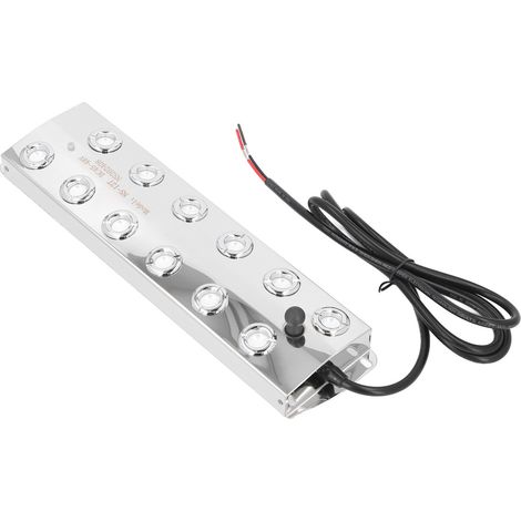 Brumiseur ultrasonique pour bassin et fontaine, câble de 1,5 m, 12 têtes, silencieux, étanche IP67, 45-48 V CC (1/5)