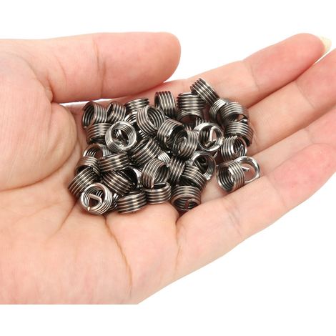50 inserts filetés en acier M81,25, manchons de protection et de réparation de filetage 1D (1/5)