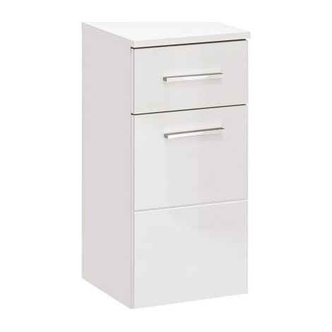 Meuble bas mural - 30 x 30 x 62 cm - Twist Grey - Livraison gratuite (1/3)