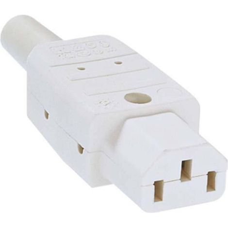 Bachmann 915.270 C13 presa elettrica bianca 10x3x2 cm (1/4)