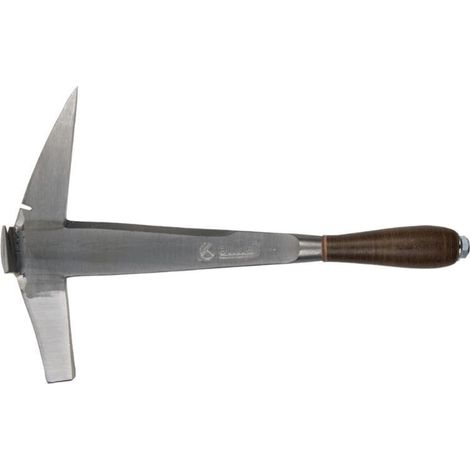 Dachdeckerhammer DIMOS Ledergriff für Rechtshänder lange Spitze - 135583