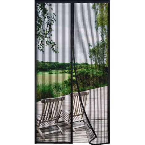 Magnetic Mosquito Net for Doors and Windows, Magnetic Mosquito Net, Breathable Ultra-Fine Mesh, Automatic Closing, 160x200cm (1/5)