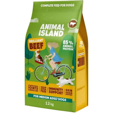 ÎLE DES ANIMAUX Bœuf pour chiens 12 kg (1/2)