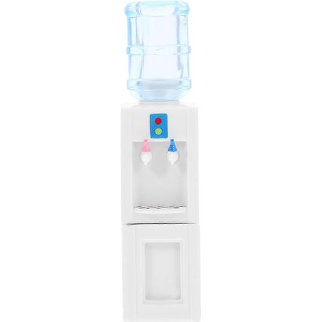 Ensemble Mini Distributeur d'eau Maison Mini Distributeur d'eau Ornement Accessoires Mini Maison (Style 3) (1/4)