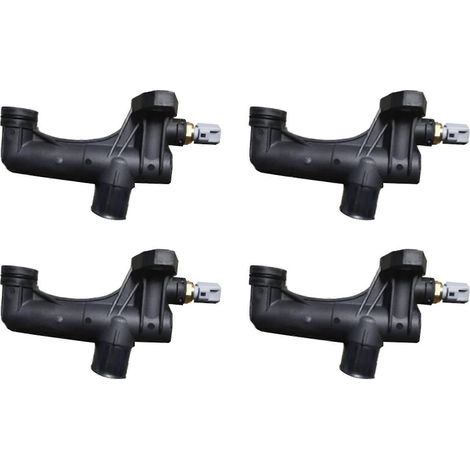 Base de thermostat 4X avec bouchon de détection et tube de dérivation de sortie d'eau pour Ford Escape 2001-04 3.0 litres Dorman 902-811 (1/5)