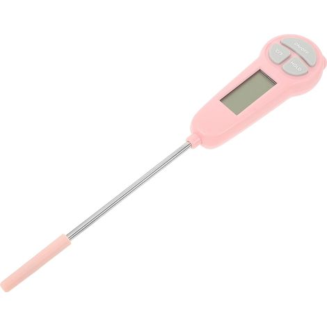 Thermomètre Alimentaire Numérique Rose 30 (1/5)