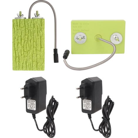Perchoir Chauffant pour Oiseaux de Compagnie Planche et Support Thermostatique 12V 5W de Cage pour Perroquet Perruche Calopsitte (1/5)