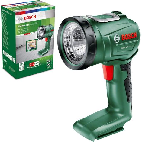 Bosch foco a batería UniversalLamp 18 (sin batería, sistema de 18 V, más de 12 horas de luz por carga)