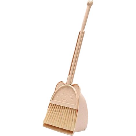 Ensemble balai et pelle pour enfants, petit balai-serpillère spécial bébé, jouet de balayage et de nettoyage pour enfants (1/5)