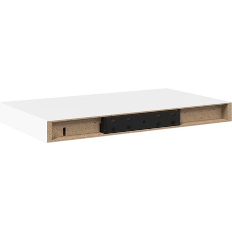 Estantes flotantes de pared 2 uds MDF blanco 40x23,5x3,8 cm vidaXL