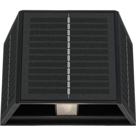Plafón LED solar Up&Down 3,3 W Negro – Estilo moderno – Century (1/4)
