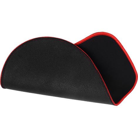 Ortviai Tapis de glissement pour robot pâtissier – 33 x 20 cm, en caoutchouc flexible avec bord rouge, adapté aux modèles 4,5–5 L (1/4)