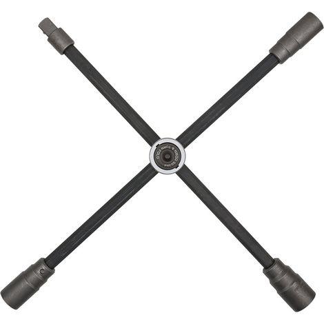 KS Tools Rad-Kreuzschlüssel mit Gleitgelenk für NKW, 3/4x24x27x32 mm (1/5)