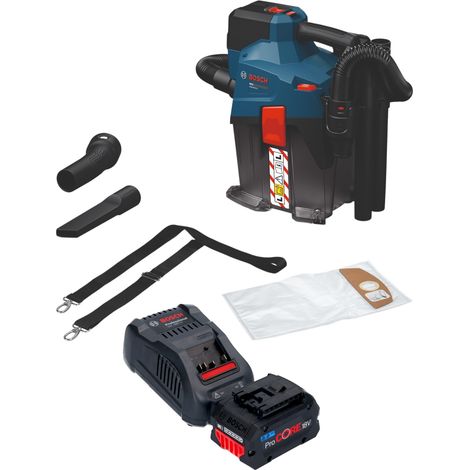 Bosch GAS 18V-6L S Akku Staubsauger 18 V 6 l Staubklasse L + 1x ProCORE Akku 8,0 Ah + Ladegerät