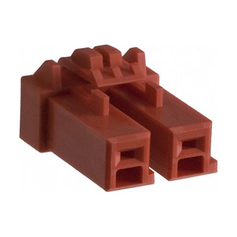 Connettore DF22 porta femmina 2 vie rosso